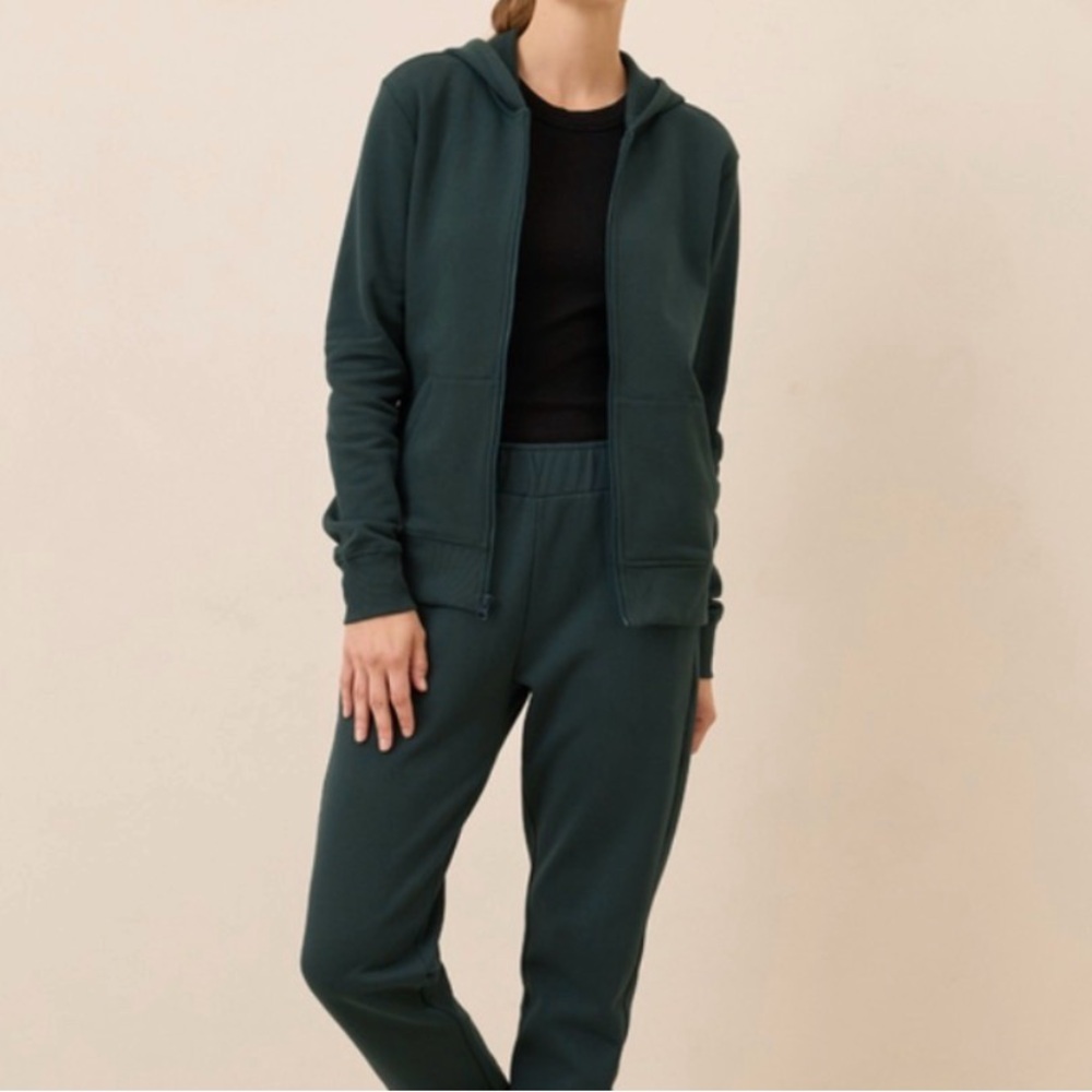 Pact Women's Dark Green Hoodie - Picture 5 of 9
